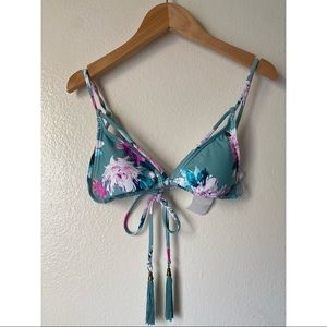 O’Neil Riviera tassel bikini top